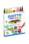 Giotto Rotuladores Turbo Skin Tones de 12 Colores Surtidos Lavables con Punta Bloqueada