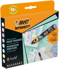 BIC Rotuladores Acrílicos Colores Pasteles Caja de 8