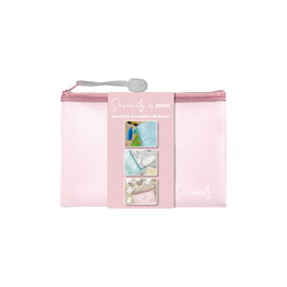 DOHE Paquete de 10 Bolsas con Cremallera Serenity EVA A6 Rosa