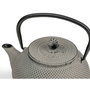 Bredemeijer Tetera Jang de hierro fundido gris con filtro, 0,8l