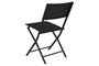 DKD Home Decor Set de 3 Mesas de Ratán Sintético y Acero Negro