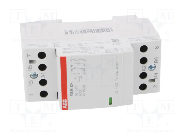 ABB ESB Contactor 4-polar de instalación 25A 110VAC/110VDC ABB ESB Contactor 4-polar de instalación 25A 110VAC/110VDC