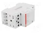 ABB ESB Contactor 4-polar de instalación 25A 110VAC/110VDC