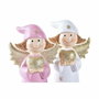 DKD Home Decor Figura de Porcelana Ángel Surtido de 2 Unidades