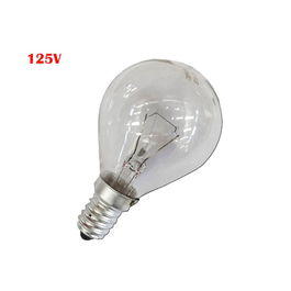 Ormalight Bombilla Incandescente Esferica Clara 60W E14 125V Luz Cálida
