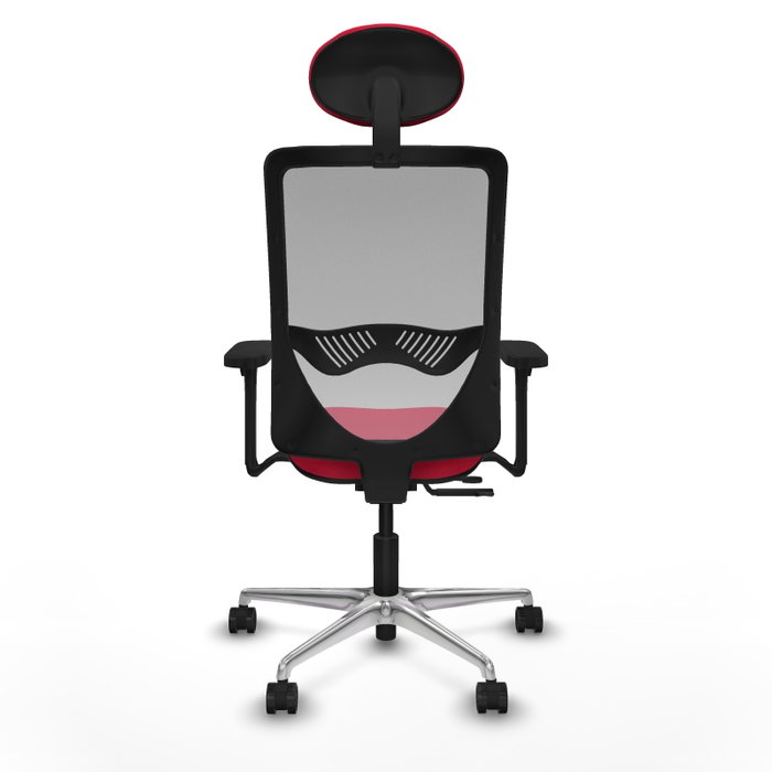PIQUERAS Y CRESPO Silla de oficina Zulema con Mecanismo Sincro/Traslack, Rojo y Gris PIQUERAS Y CRESPO Silla de oficina Zulema con Mecanismo Sincro/Traslack, Rojo y Gris