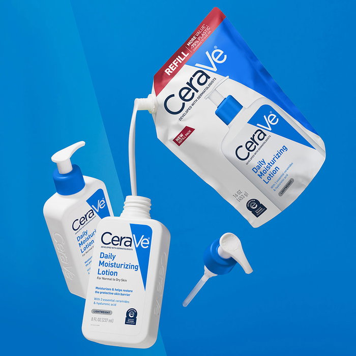 Cerave Loción Hidratante Piel Seca a Muy Seca Recarga 473 ml
