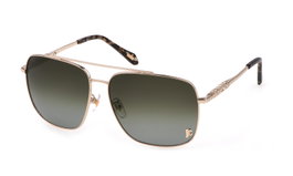 Just Cavalli SJC030610493 Gafas de sol unisex con cristal marrón y detalles dorados