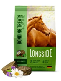Little One Bonding Treats Longside para Caballos - Snacks con Hierbas Naturales, 500 gr