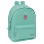 Safta Mochila Doble para Portátil 15,6+USB F.C. Barcelona Chica Musgo