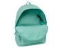 Safta Mochila Doble para Portátil 15,6+USB F.C. Barcelona Chica Musgo