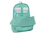 Safta Mochila Doble para Portátil 15,6+USB F.C. Barcelona Chica Musgo