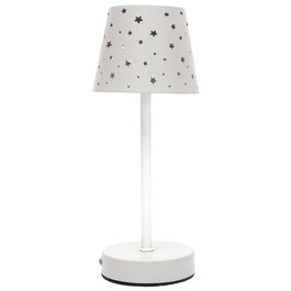 Home Deco Kids Lámpara de Mesa Recargable con Estrellas para Niños