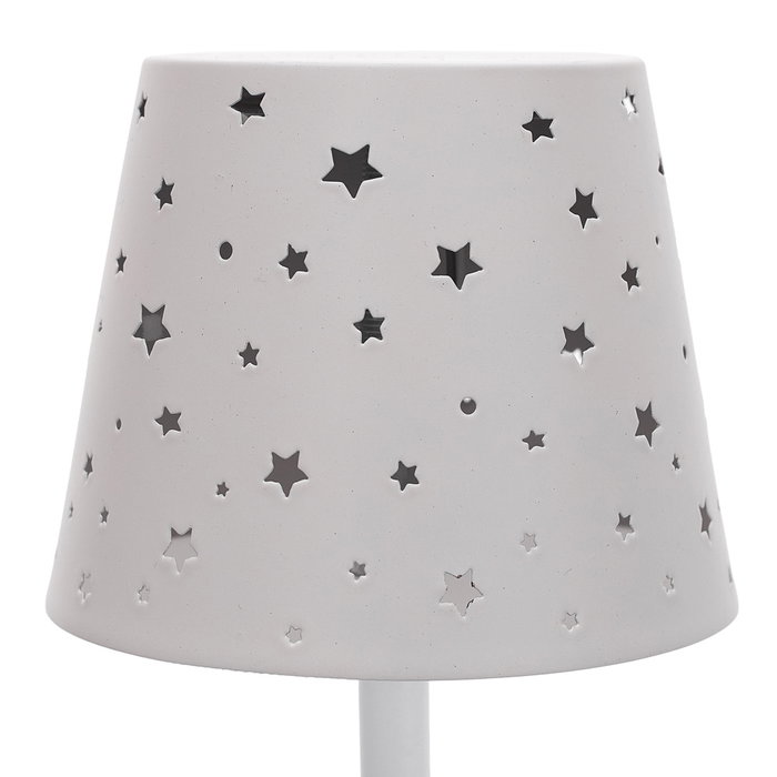 Home Deco Kids Lámpara de Mesa Recargable con Estrellas para Niños