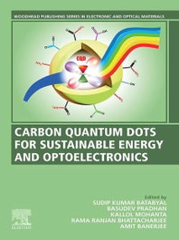 CARBON QUANTUM DOTS FOR SUSTAINABLE ENERGY OPTOLECTRONICS, BATABYAL - WOODHEAD PUBLISHING