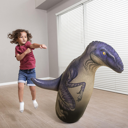 Bestway Punching Hinchable Dinosaurios 91 cm Color Surtido +3 Años Interior y Jardin 52287