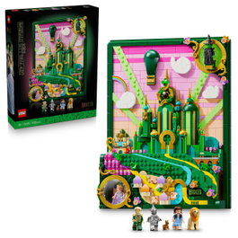 LEGO Arte Mural: La Ciudad Esmeralda, Set de Construcción 3D