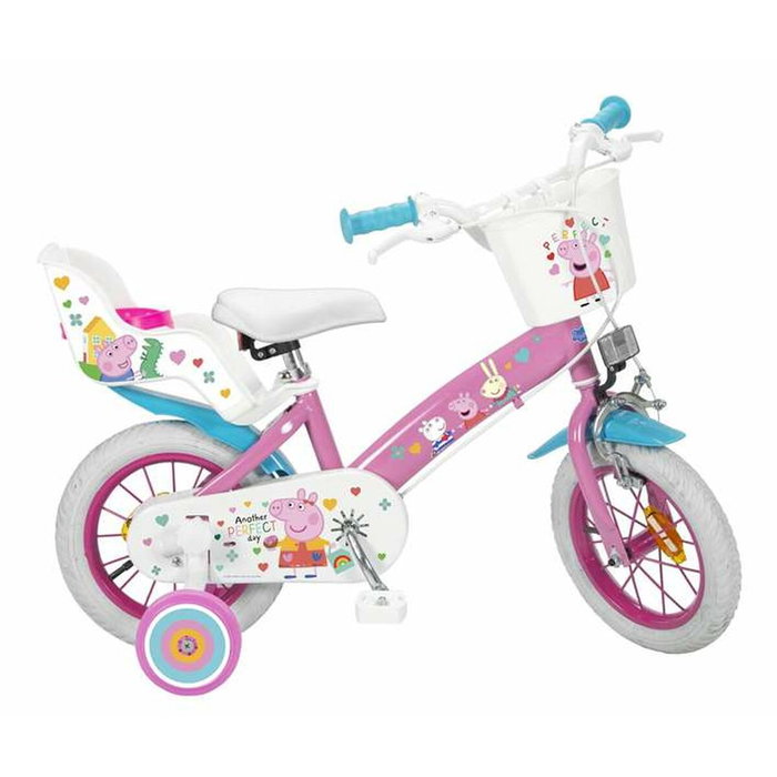Toimsa Bicicleta Peppa Pig Rosa 12 pulgadas
