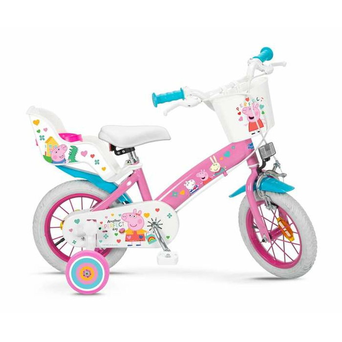 Toimsa Bicicleta Peppa Pig Rosa 12 pulgadas