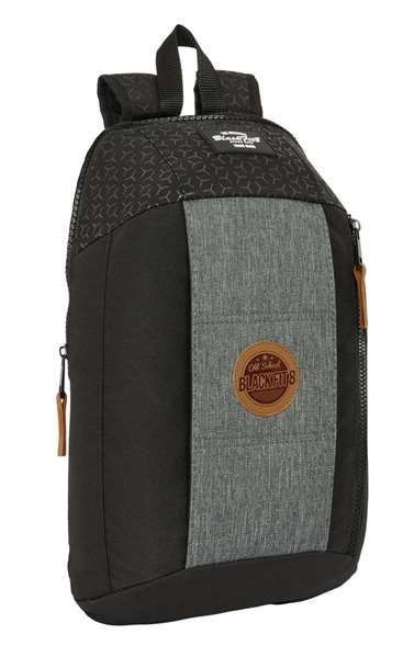 Mochila Casual BlackFit8 Old school Negro Gris 22 x 39 x 10 cm Mochila Casual BlackFit8 Old school Negro Gris 22 x 39 x 10 cm