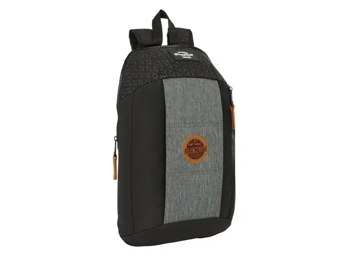 Safta Mini Mochila Blackfit8 Old School con Cremallera Vertical Reciclable Safta Mini Mochila Blackfit8 Old School con Cremallera Vertical Reciclable