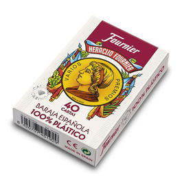 Baraja Española Plastico 40 Cartas 2100 (Set de 12)