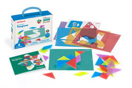 MINILAND Juego Educativo Tangram Translúcido