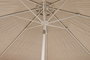 DKD Home Decor Parasol de Acero Reclinable 300x300x250 UV 50+
