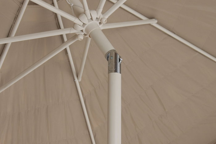 DKD Home Decor Parasol de Acero Reclinable 300x300x250 UV 50+