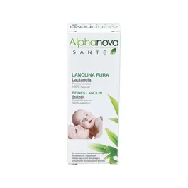 Alphanova Lanolina Pura para Lactancia, 40 ml, Bio, para Pezones Sensibles, Uso Externo