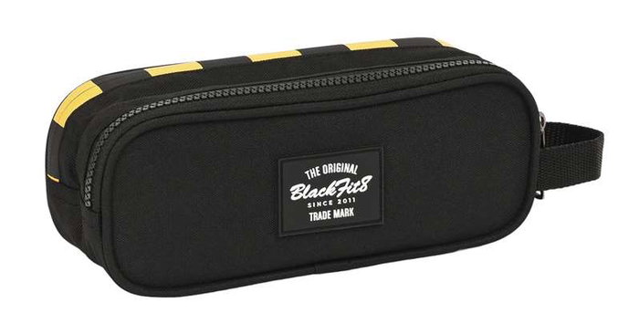 Portatodo Doble BlackFit8 Zone Negro 21 x 8 x 6 cm