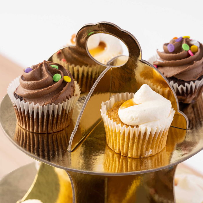 Algon Base Reposteria 3 Niveles 16 cm 23 cm 30 cm (24 Unidades)