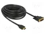DeLOCK Cable Adaptador de Video HDMI a DVI Bidireccional 10 m