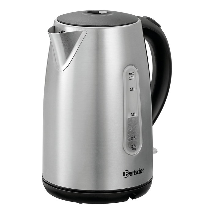 Bartscher Hervidor de agua 1,7 l plata 2.200 W Bartscher Hervidor de agua 1,7 l plata 2.200 W