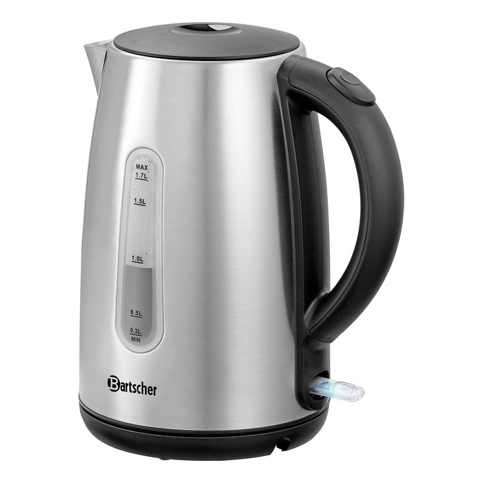 Bartscher Hervidor de agua 1,7 l plata 2.200 W Bartscher Hervidor de agua 1,7 l plata 2.200 W