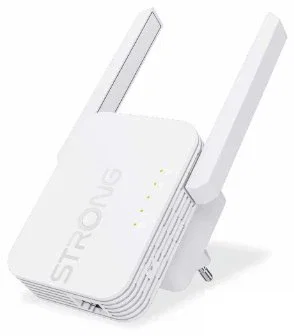 Strong REPEATER300S Repetidor/Extensor de Red Wi-Fi 300 Mbps, Wi-Fi 4 (802.11n), 2 Antenas Externas, Blanco