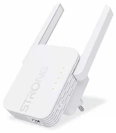 Strong REPEATER300S Repetidor/Extensor de Red Wi-Fi 300 Mbps, Wi-Fi 4 (802.11n), 2 Antenas Externas, Blanco