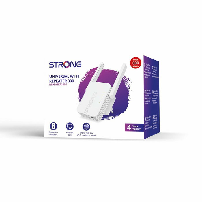 Strong 300S Repetidor Wi-Fi 300 Mbps Blanco Strong 300S Repetidor Wi-Fi 300 Mbps Blanco