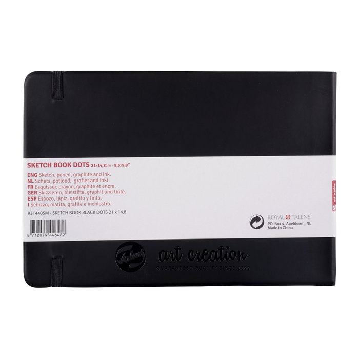 Talens Art Creation Cuaderno de Dibujo de Papel Punteado 14,8 x 21 cm 80 g 80 Hojas Talens Art Creation Cuaderno de Dibujo de Papel Punteado 14,8 x 21 cm 80 g 80 Hojas