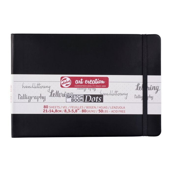 Talens Art Creation Cuaderno de Dibujo de Papel Punteado 14,8 x 21 cm 80 g 80 Hojas Talens Art Creation Cuaderno de Dibujo de Papel Punteado 14,8 x 21 cm 80 g 80 Hojas