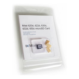 Mitel Tarjeta microSD para teléfonos 622, 632, 650 2 GB