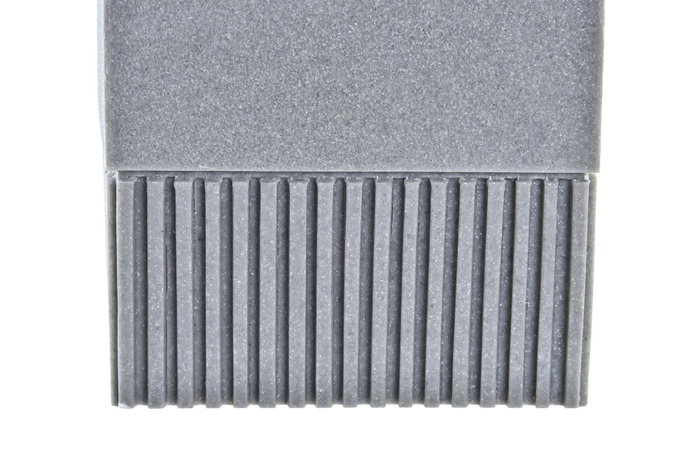 DKD Home Decor Dosificador de Resina PP Gris y Plateado 8,5x8,5x17,3 cm