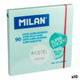 Notas Adhesivas Milan Azul Pastel 76 x 76 mm (10 Unidades)