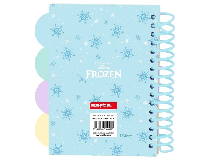 Safta Bloc de notas A6 Frozen Stationery Safta Bloc de notas A6 Frozen Stationery