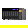 QNAP TL-D800S 8-bay desktop SATA JBOD expansion unit, Carcasa de disco duro/SSD, 2.5/3.5", Serial ATA II, Serial ATA III, 6 Gbit/s, Hot-swap, Negro, Gris