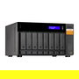 QNAP TL-D800S 8-bay desktop SATA JBOD expansion unit, Carcasa de disco duro/SSD, 2.5/3.5", Serial ATA II, Serial ATA III, 6 Gbit/s, Hot-swap, Negro, Gris