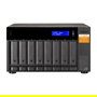 QNAP TL-D800S 8-bay desktop SATA JBOD expansion unit, Carcasa de disco duro/SSD, 2.5/3.5", Serial ATA II, Serial ATA III, 6 Gbit/s, Hot-swap, Negro, Gris