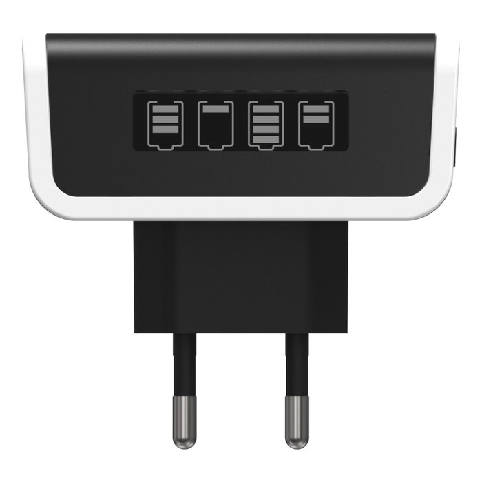 Ansmann Comfort Plus Cargador con 4 Pilas AA 2100mAh