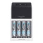 Ansmann Comfort Plus Cargador con 4 Pilas AA 2100mAh