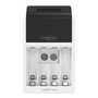 Ansmann Comfort Plus Cargador con 4 Pilas AA 2100mAh
